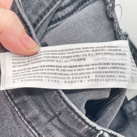 Hollister Womens Skinny Jeans Denim Mid Rise jegging Stretch Gray Size 5 / 27 - Picture 4 of 10